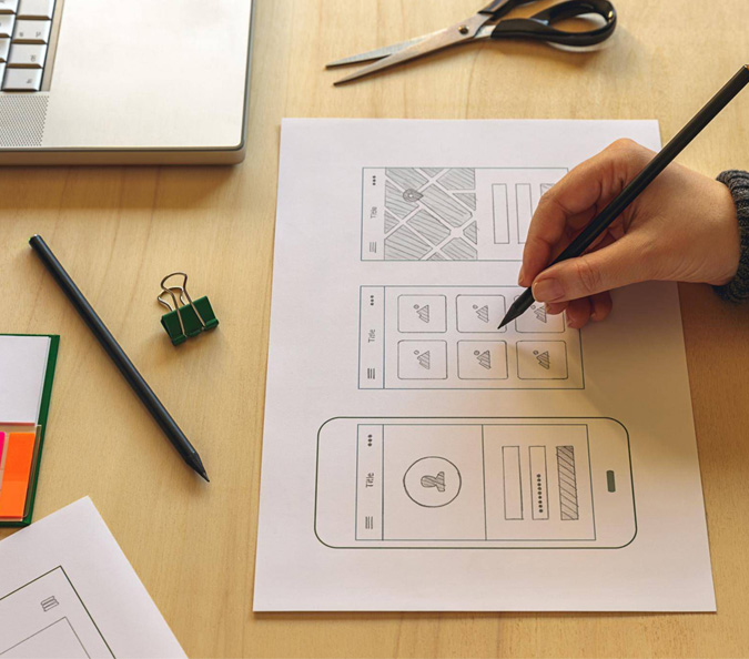 Wireframing and UI