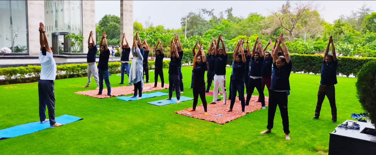 Netcomm Labs Celebrates 8th International Yoga Day